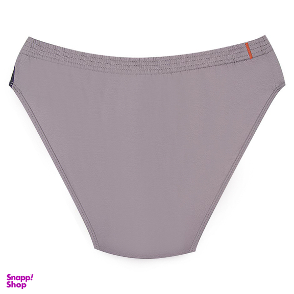 شورت اسلیپ مردانه تکه دوزی آریان نخ باف کد a1320 رنگ ذغالی-نوک مدادی