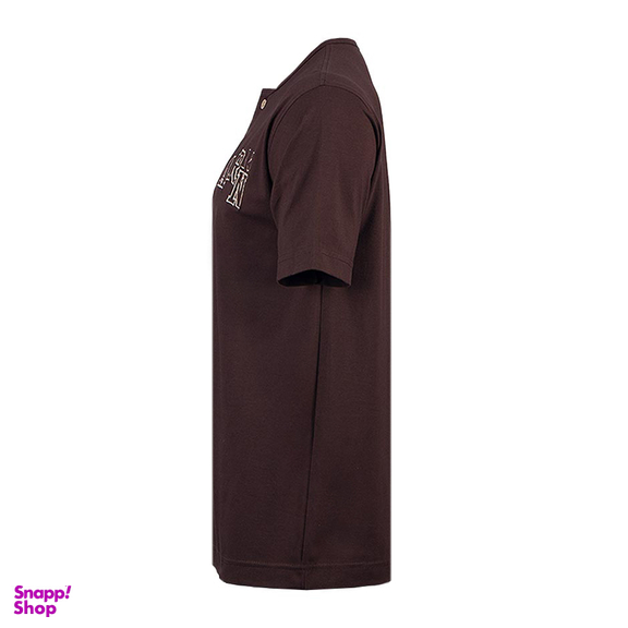 تیشرت مردانه آریان نخ باف (Arian Nakhbaf) کد A1236 رنگ قهوه ای
