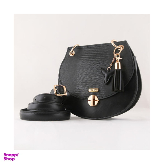 ست هدیه زنانه چرم یلسان (Yalsan Leather) مدل دلاریس کد Prm-Ats-057-Glgp