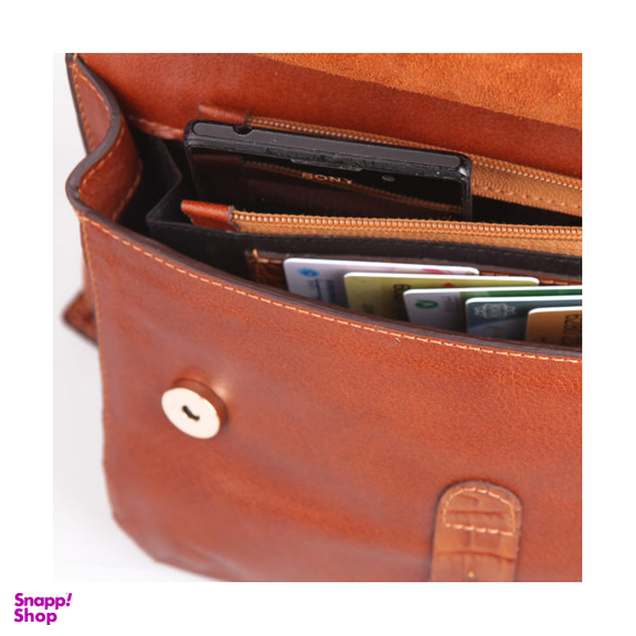 ست هدیه زنانه چرم یلسان (Yalsan Leather) مدل ساینا کد Rad-Chn-056-Gc