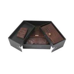 ست هدیه زنانه چرم یلسان (Yalsan Leather) مدل ساینا کد Rad-Chn-056-Gc
