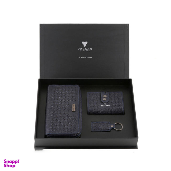 ست هدیه زنانه چرم یلسان (Yalsan Leather) مدل غزال کد Kzh-Nhl-060-Bf