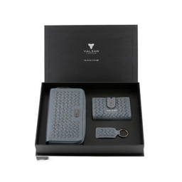 ست هدیه زنانه چرم یلسان (Yalsan Leather) مدل غزال کد Kzh-Nhl-060-Bf