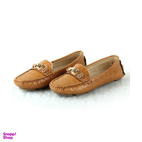 کفش کالج زنانه ست کالکشن (Set Collection) کد 2132 رنگ عسلی