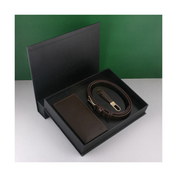 ست هدیه مردانه چرم یلسان (Yalsan Leather) مدل پارلا کد Kia-Kam-024-Gs