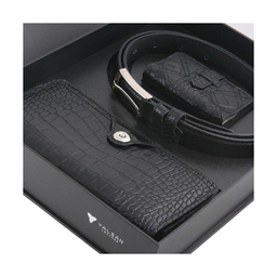 ست هدیه مردانه چرم یلسان (Yalsan Leather) مدل رادیس کد Chn-Kam-026-Gc
