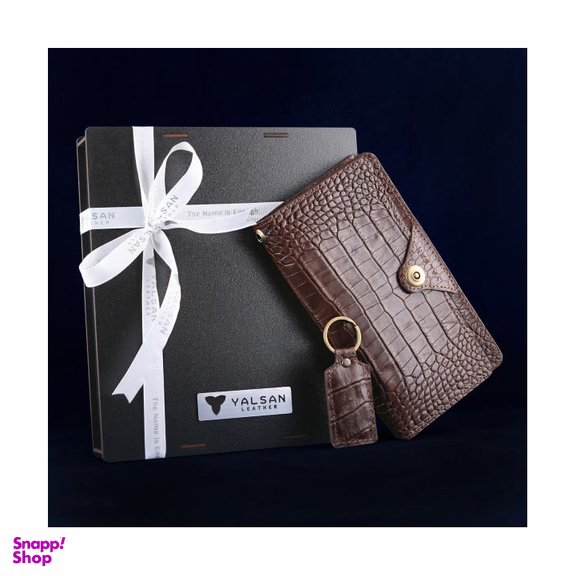 ست هدیه چرم یلسان (Yalsan Leather) مدل رادیس کد Nhl-062-Gc