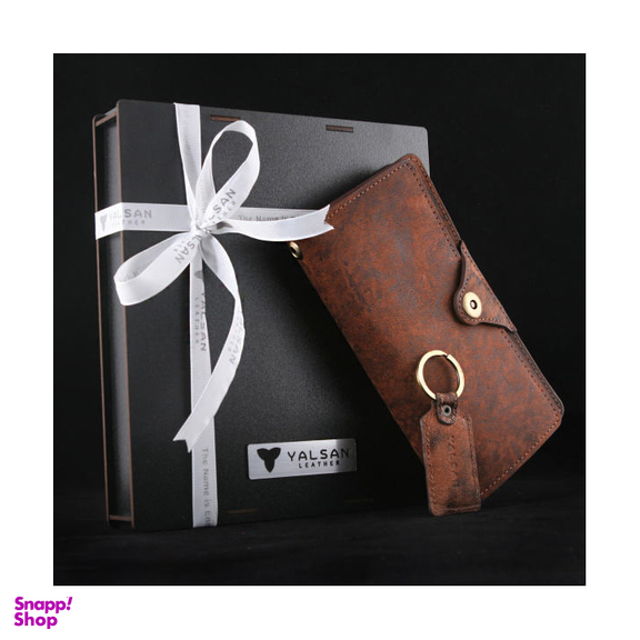 ست هدیه چرم یلسان (Yalsan Leather) مدل رادیس کد Nhl-062-Sh