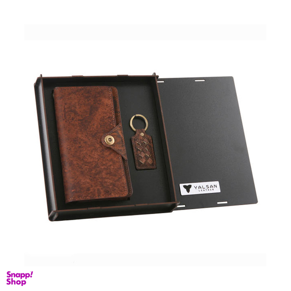 ست هدیه چرم یلسان (Yalsan Leather) مدل رادیس کد Nhl-062-Sh