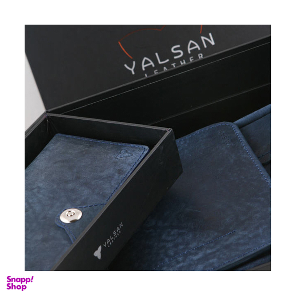 ست هدیه مردانه چرم یلسان (Yalsan Leather) مدل ماهان 2 کد Rds-Kam-058-Sh