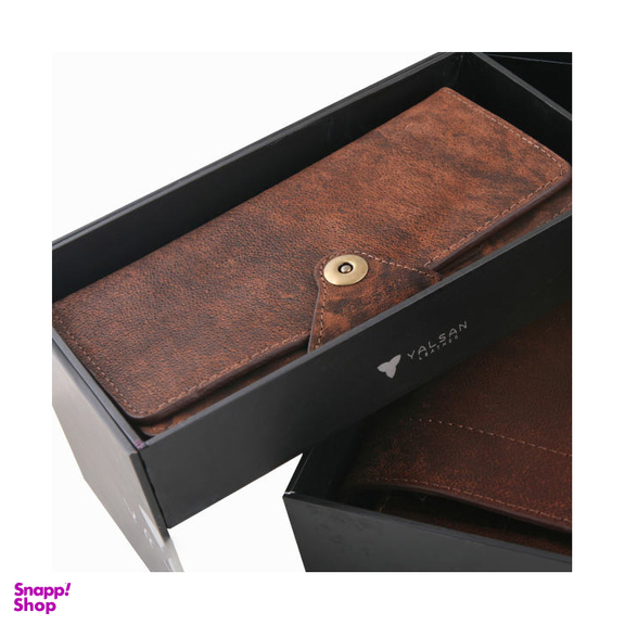 ست هدیه مردانه چرم یلسان (Yalsan Leather) مدل ماهان 2 کد Rds-Kam-058-Sh