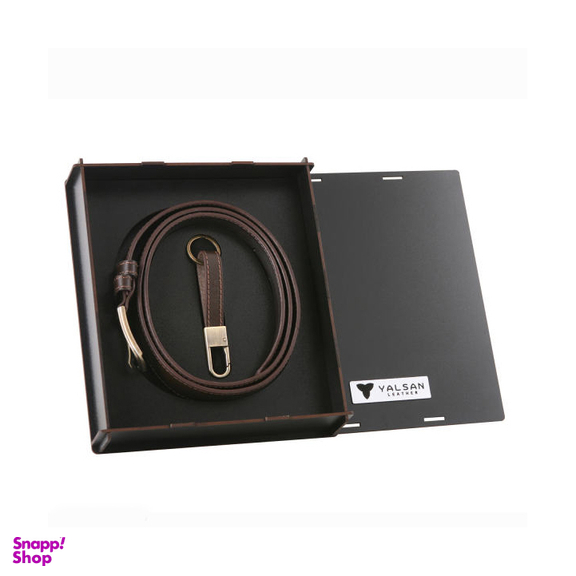 ست هدیه مردانه چرم یلسان (Yalsan Leather) مدل کایا کد Kiya-063-Gs