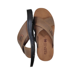 صندل مردانه پاپا (Papa) مدل آرش ضربدری کد 1414