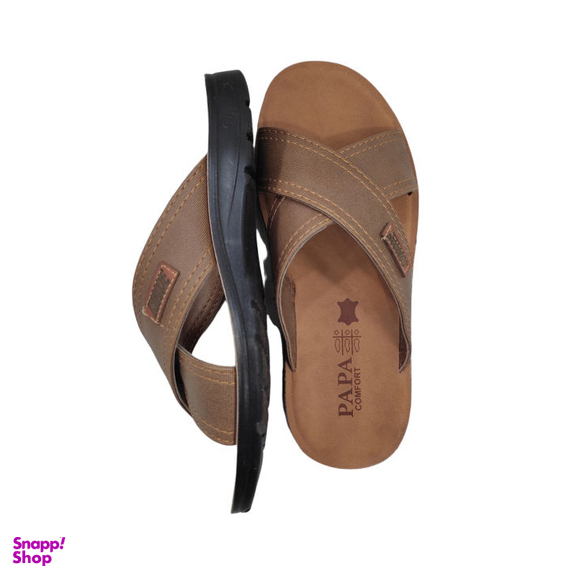 صندل مردانه پاپا (Papa) مدل آرش ضربدری کد 1414