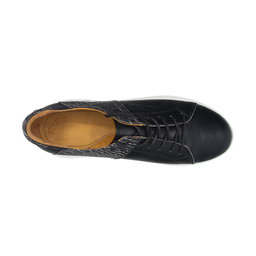 کفش زنانه چرم کاکتوس (cactus leather) مدل ws1026 رنگ مشکی ماری