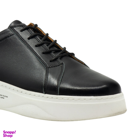 کفش زنانه چرم کاکتوس (cactus leather) مدل ws1023 رنگ سفید ماری