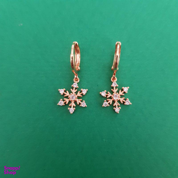 گوشواره زنانه وای اس ایکس (YSX) مدل برف