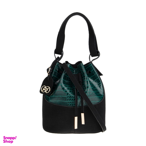 کیف دستی زنانه دنیلی (Daniellee) مدل Rome کد 402080078802 رنگ سبز-مشکی