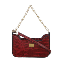 کیف رودوشی زنانه دنیلی (Daniellee) مدل Diba کد 402340405605 رنگ زرشکی