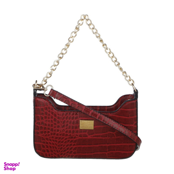 کیف رودوشی زنانه دنیلی (Daniellee) مدل Diba کد 402340405605 رنگ زرشکی