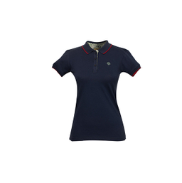 پولوشرت زنانه برنس (Bornos) مدل لانا رنگ آبی تیره