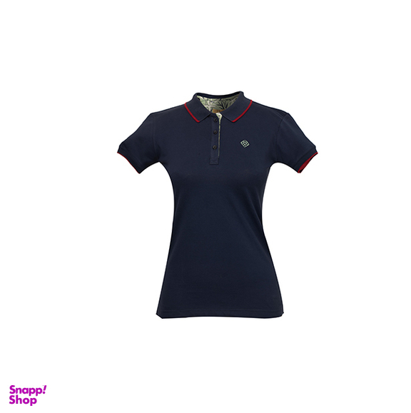 پولوشرت زنانه برنس (Bornos) مدل لانا رنگ آبی تیره