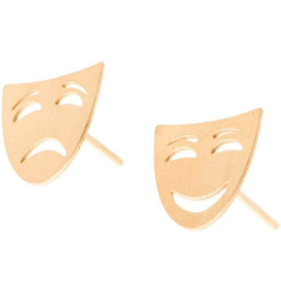 گوشواره طلا 18 عیار رزا مدل EG28