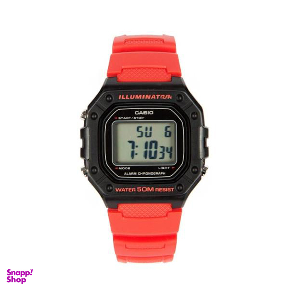 ساعت مچی رابر کاسیو (Casio) مدل دیجیتال W-218H-3BVDF