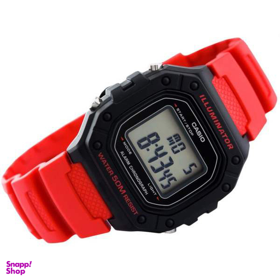 ساعت مچی رابر کاسیو (Casio) مدل دیجیتال W-218H-3BVDF