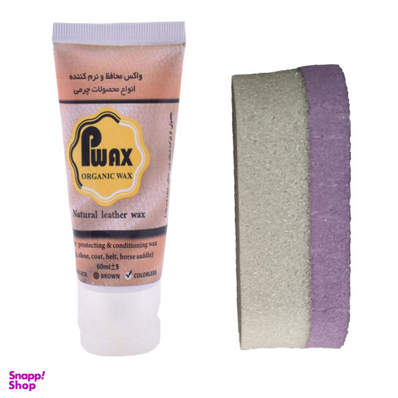 واکس ابر اسفنجی چرم کاکتوس (Charm Cactus) مدل WAX-0003