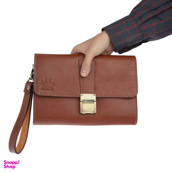 کیف پاسپورتی مردانه رویال چرم کد P10