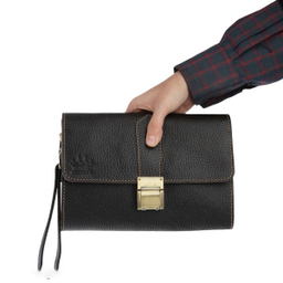 کیف پاسپورتی مردانه رویال چرم کد P10