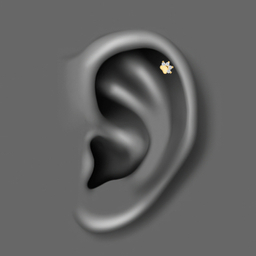 پیرسینگ گوش زنانه اقلیمه مدل HS205