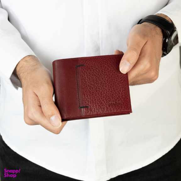 کیف پول مردانه مارال چرم (Maral Leather) مدل آرش