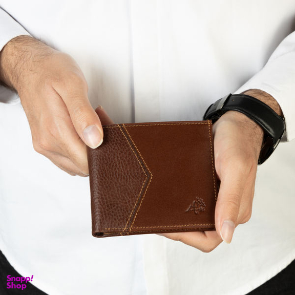 کیف پول مردانه مارال چرم (Maral Leather) مدل رهان
