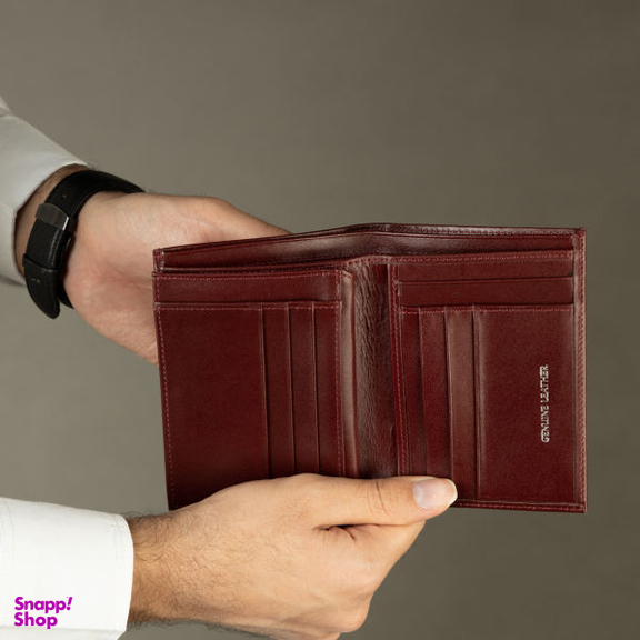 کیف پول مردانه مارال چرم (Maral Leather) مدل پویا
