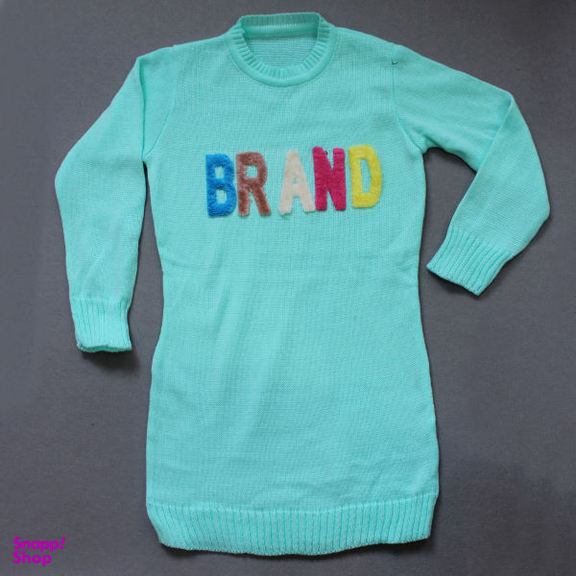 تونیک بافت زنانه مدل BRAND_CY