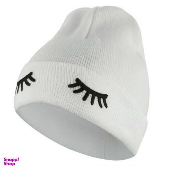 کلاه بافتنی مدل مژه