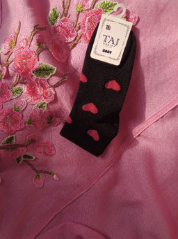 جوراب دخترانه تاج کد 7603