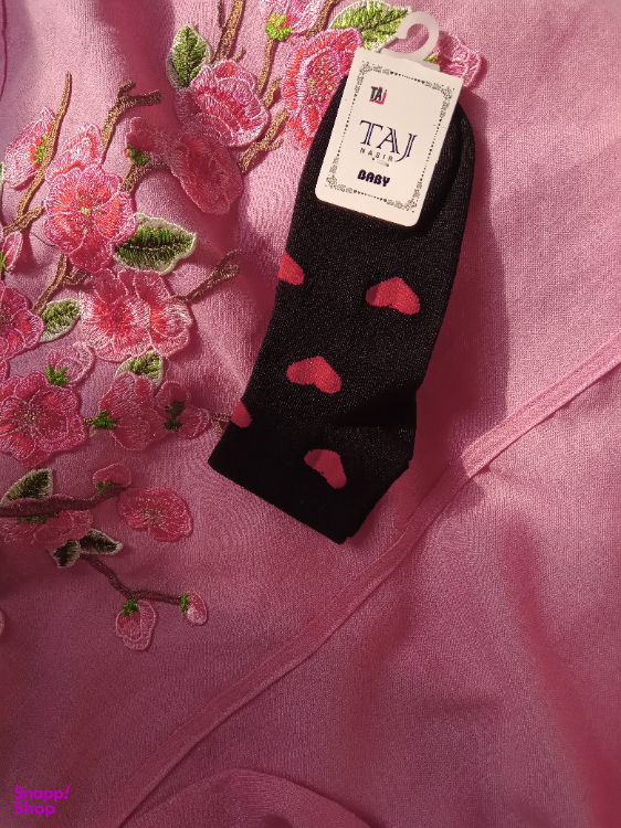 جوراب دخترانه تاج کد 7603