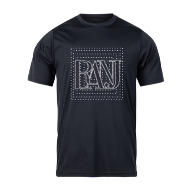 تیشرت مشکی آستین کوتاه مردانه رانژ (Ranj) RANJ مدل 22RA26D05M-10-01