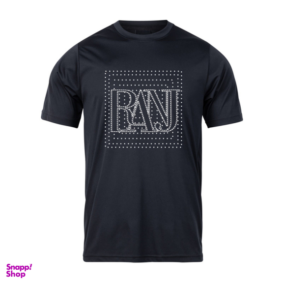 تیشرت مشکی آستین کوتاه مردانه رانژ (Ranj) RANJ مدل 22RA26D05M-10-01