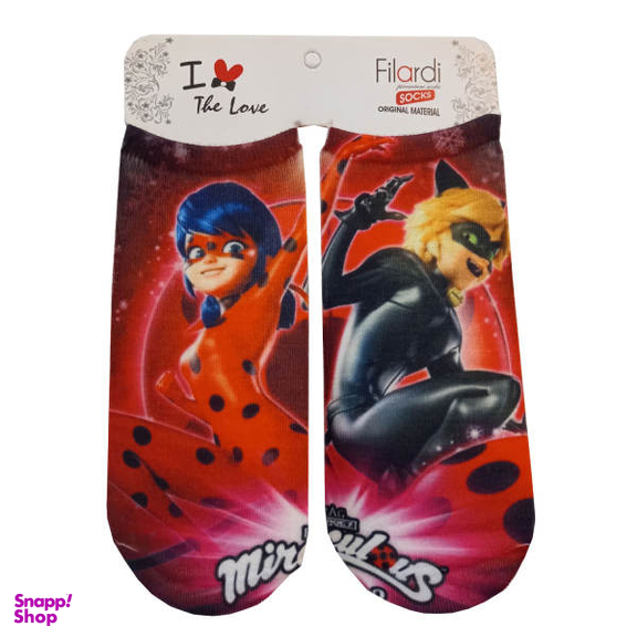 جوراب دخترانه فیلاردی طرح LadyBug کد 578