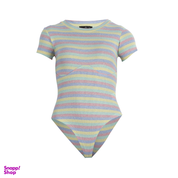 بادی ملانژ آستین کوتاه زنانه اسپیور (Espiur) مدل YMB04-21