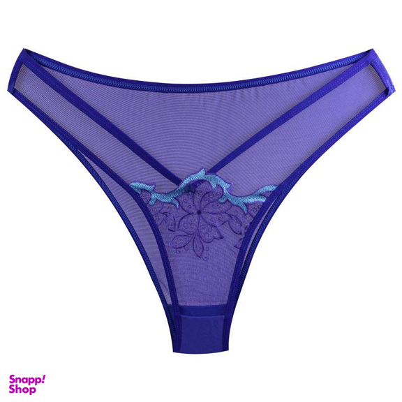 ست شورت و سوتین زنانه کارنا رز (Karena Rose) مدل گیپور کد 3374 رنگ آبی