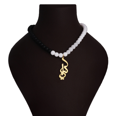 گردنبند طلای 18 عیار آمانژ گالری طرح اسم کیانا مدل 015008