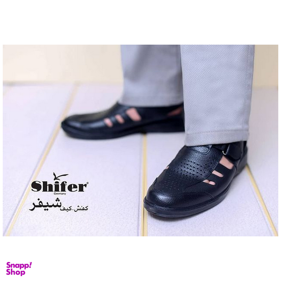 کفش مردانه شیفر (Shifer) مدل 7216H رنگ مشکی