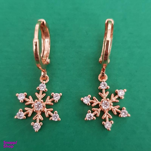 گوشواره زنانه وای اس ایکس مدل برف
