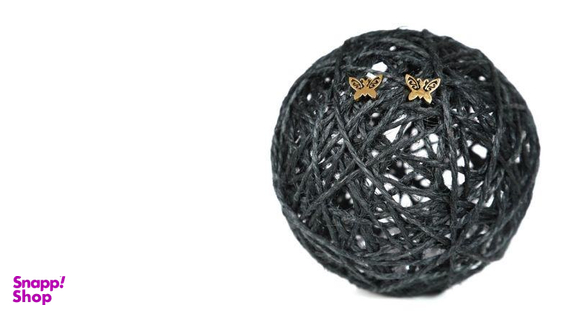 گوشواره سین گالری مدل پروانه لیندا کد sm273