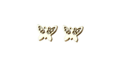 گوشواره سین گالری مدل پروانه لیندا کد sm273
